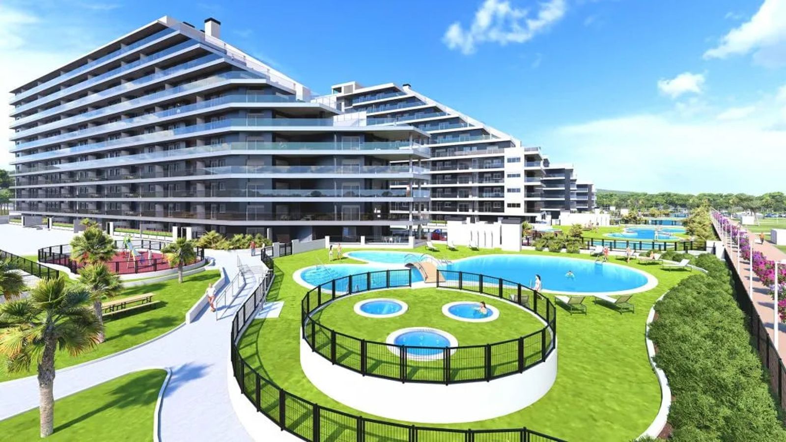 Modern Seafront Apartment — Jardín 4, Oropesa del Mar