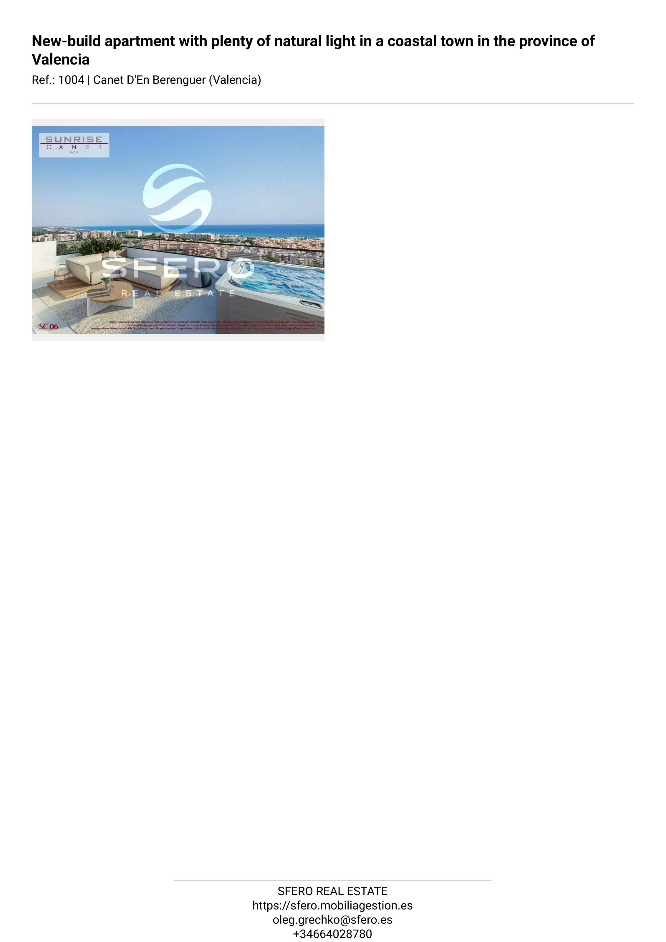 New-Build Apartments — Canet d'En Berenguer, Valencia — photo 12