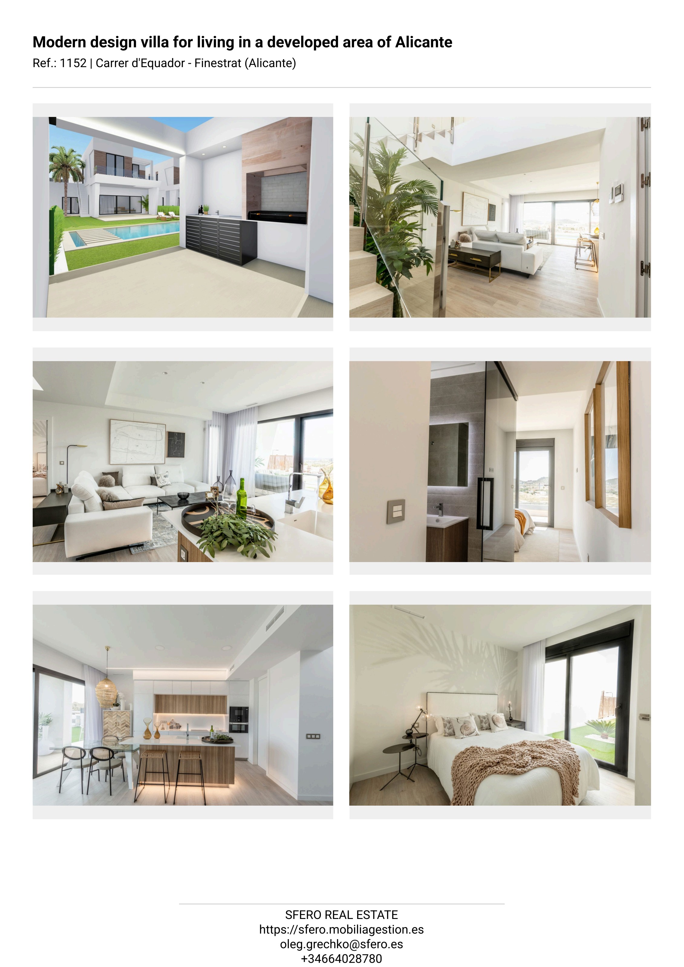 Modern Design Villa with Guest House — Carrer d'Equador, Finestrat — photo 21