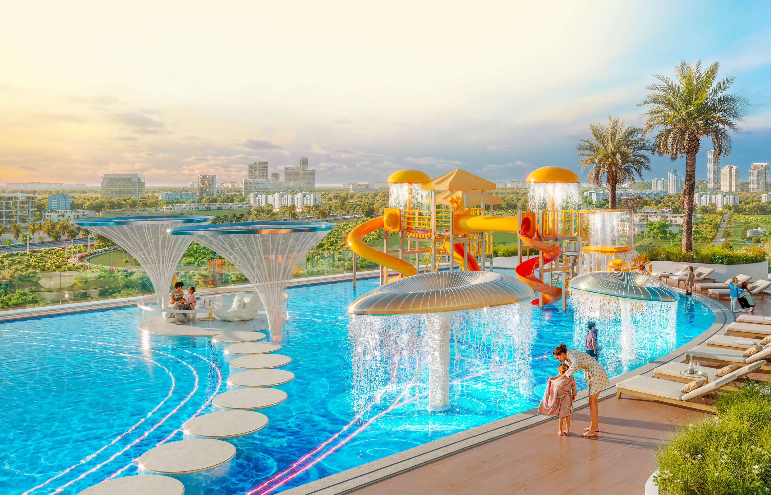 Kids aqua park