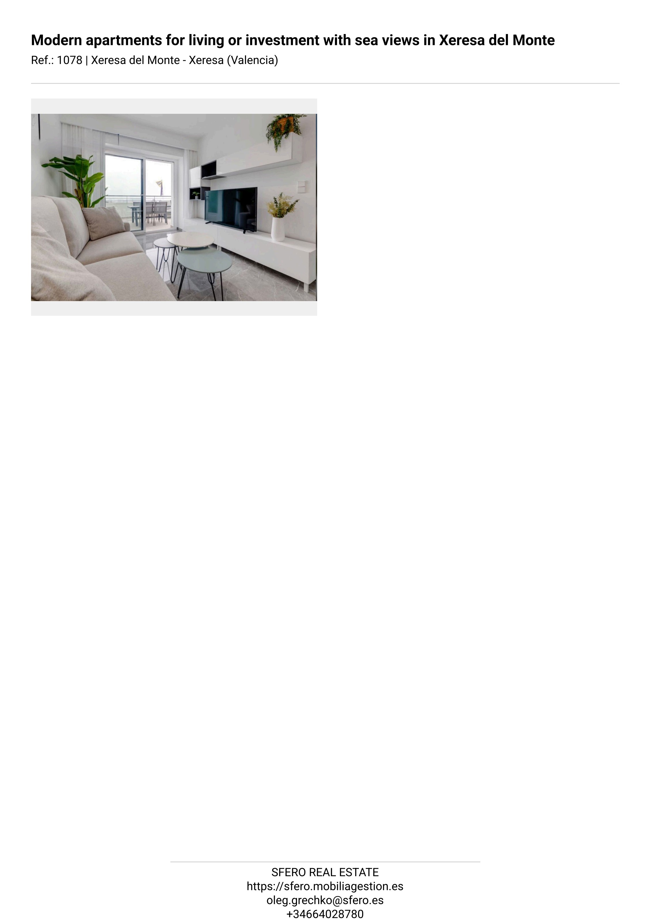 Sea-View Apartments — Xeresa del Monte, Valencia — photo 19
