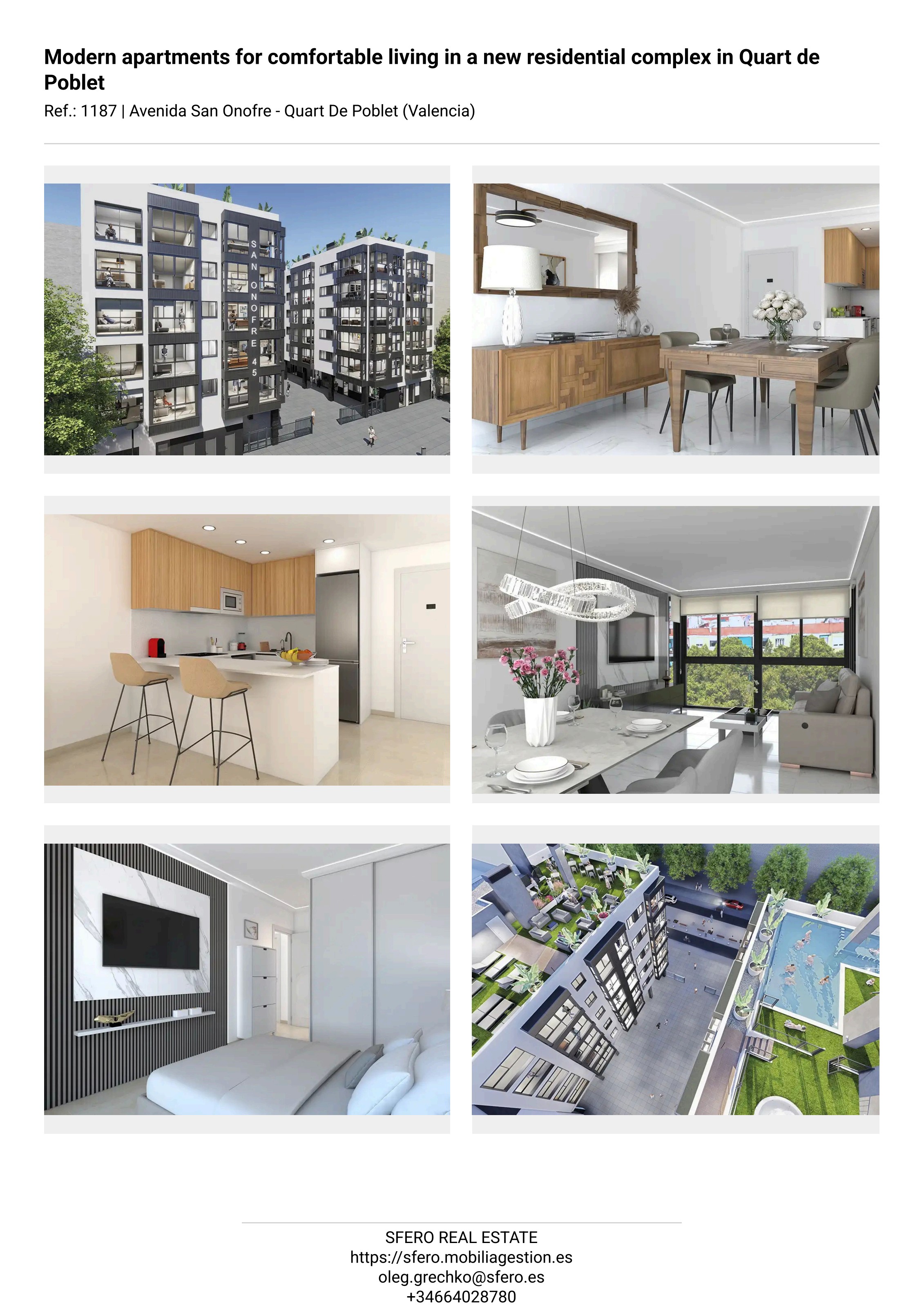 Modern Apartments in a New Residential Complex — Avenida San Onofre, Quart de Poblet — photo 25