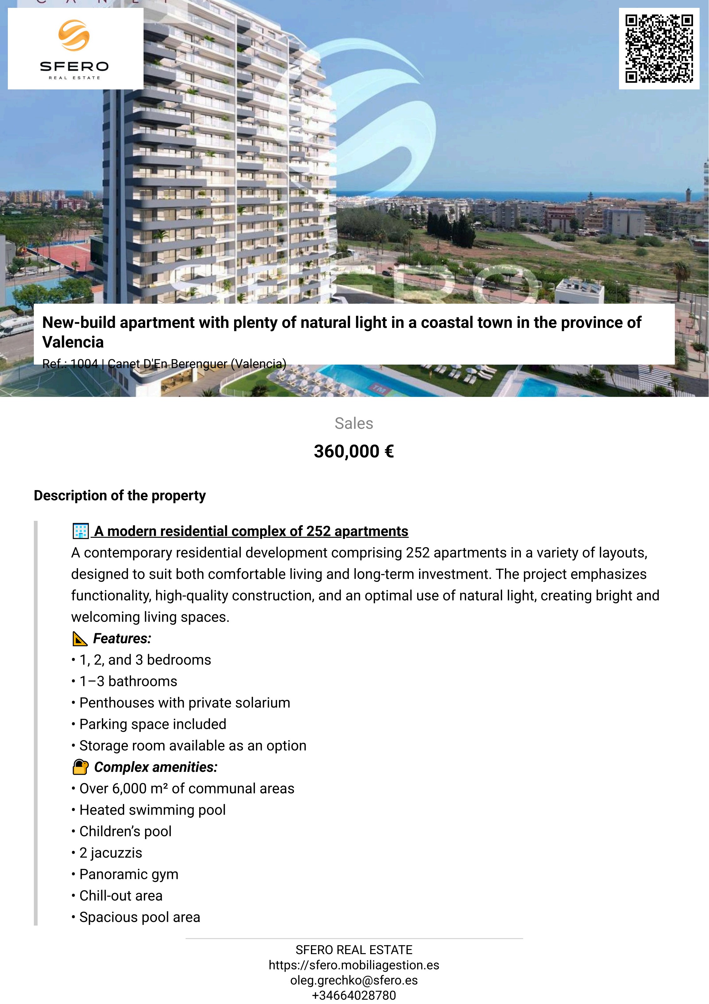 New-Build Apartments — Canet d'En Berenguer, Valencia — photo 8