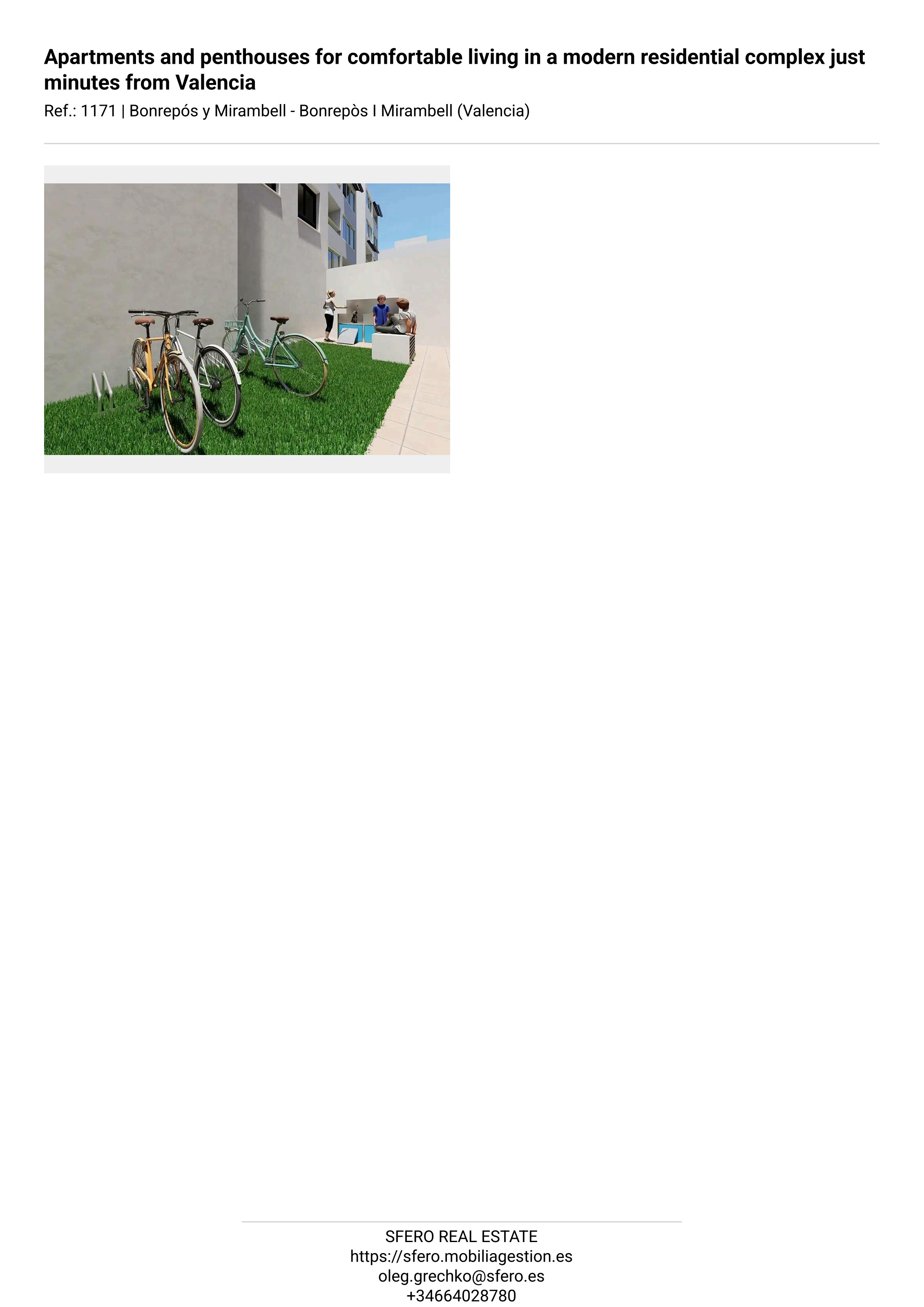 Apartments & Duplex Penthouses — Bonrepòs i Mirambell, Valencia — photo 19