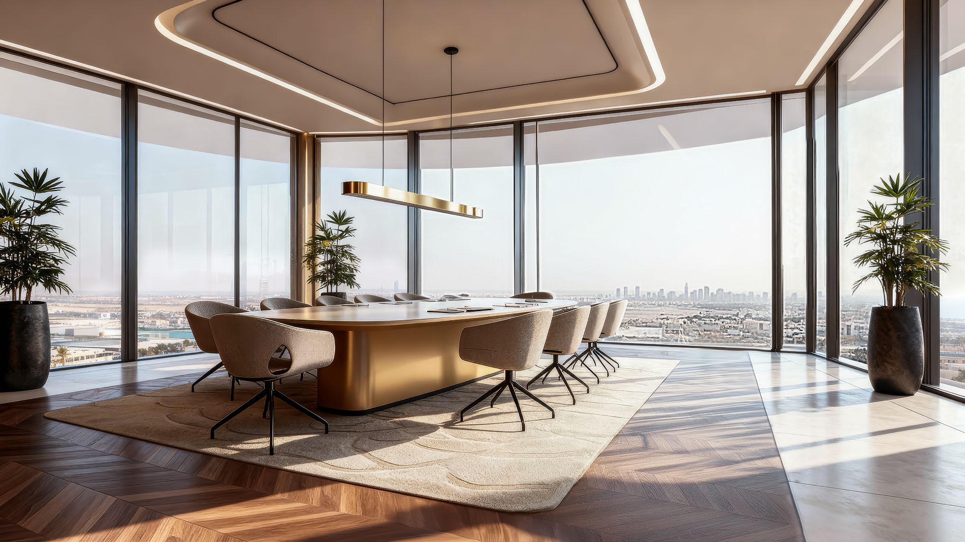 Executive boardroom