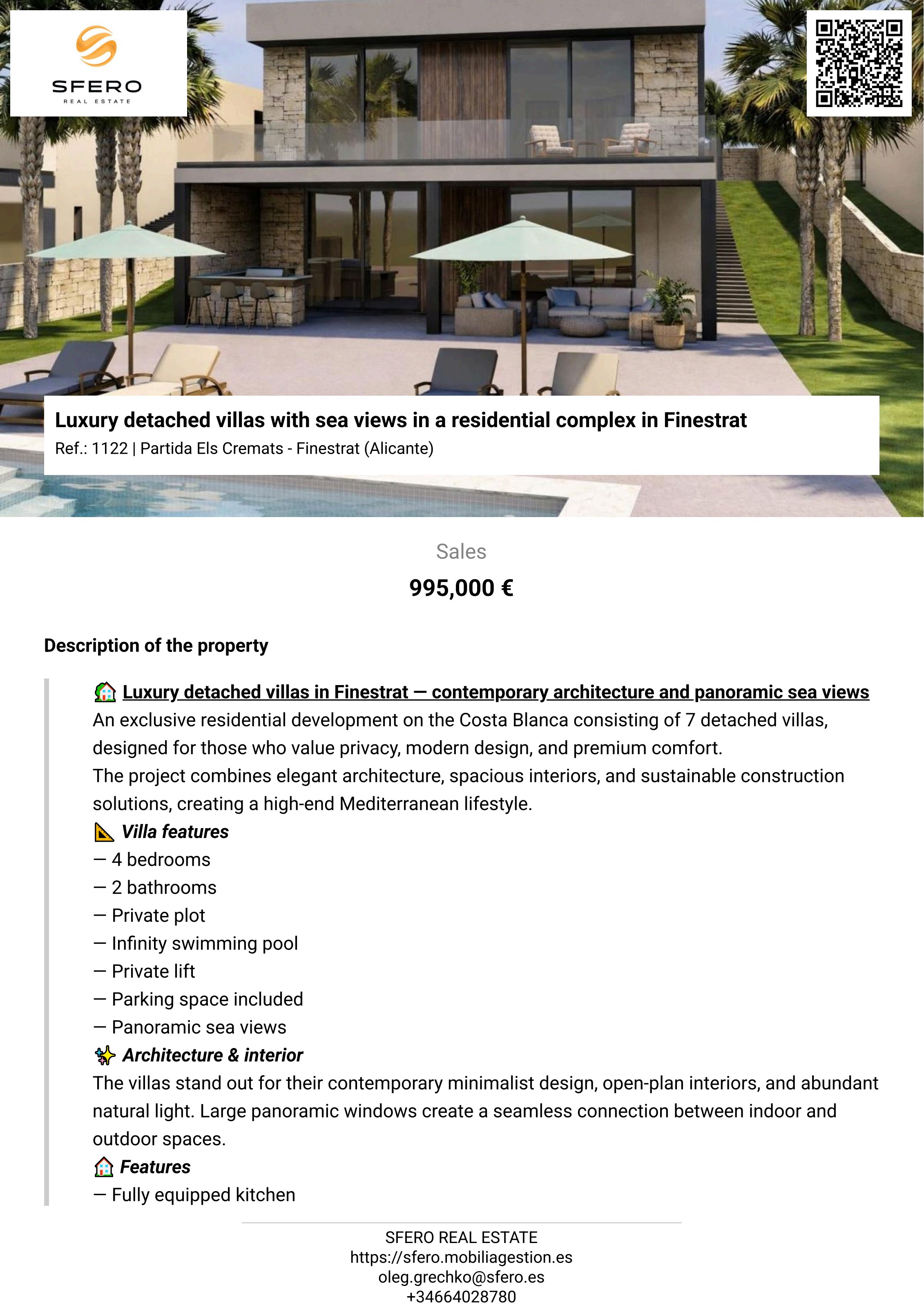 Luxury Sea-View Villas — Partida Els Cremats, Finestrat — photo 12