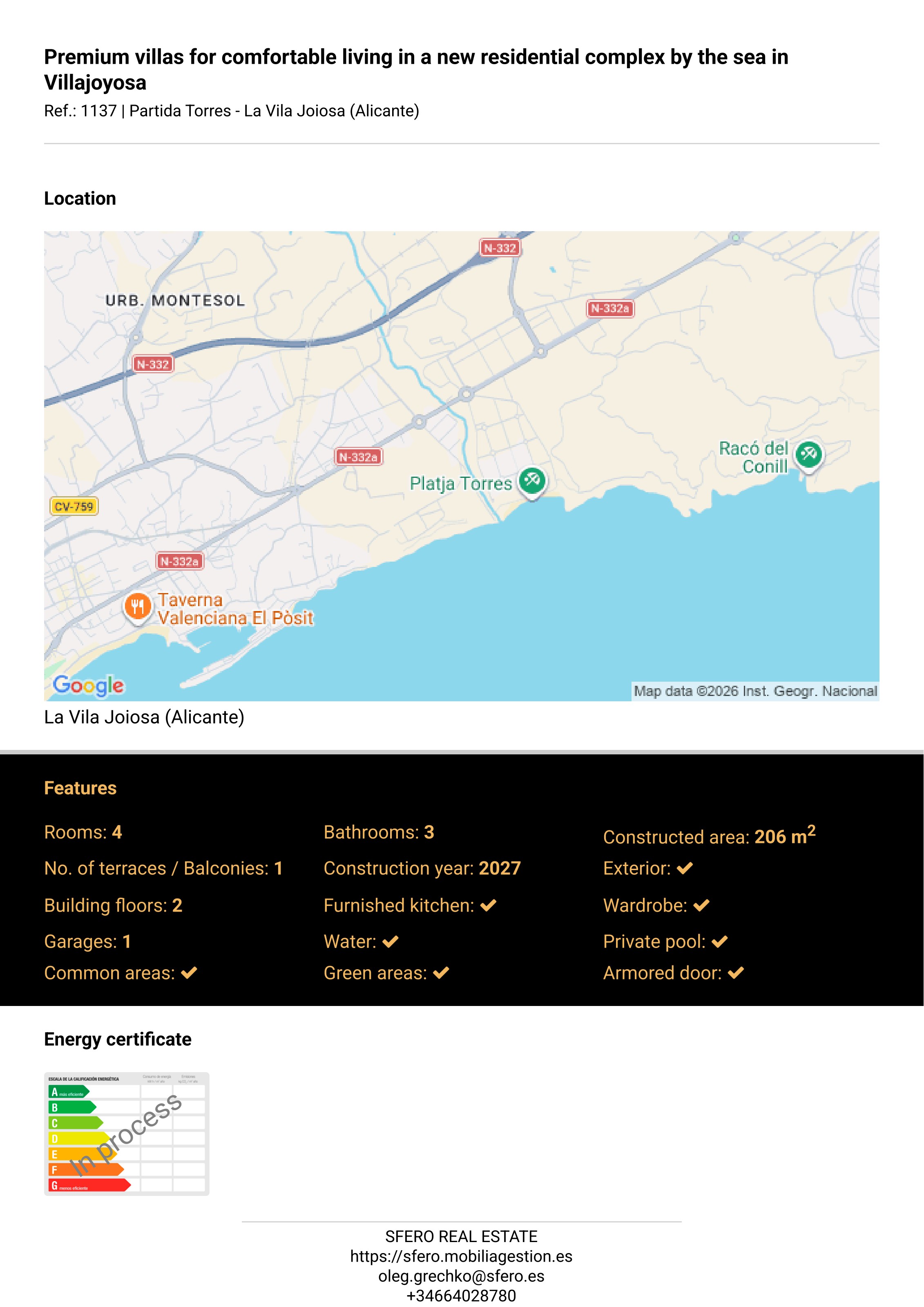 Premium Villas — Partida Torres, Villajoyosa — photo 8