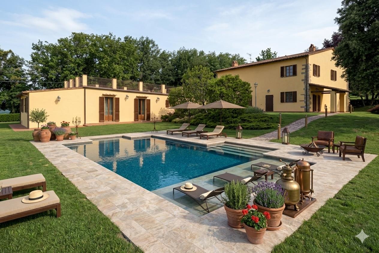 Historic Villa with Guest House and Annex — photo 20
