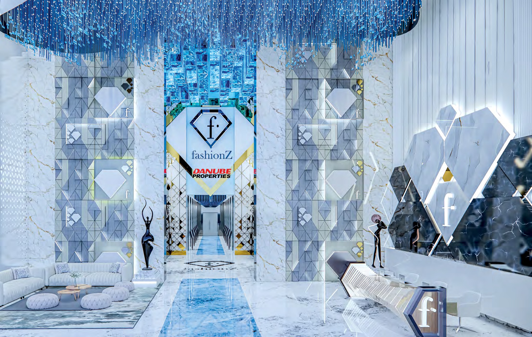 FashionTV-branded crystal lobby
