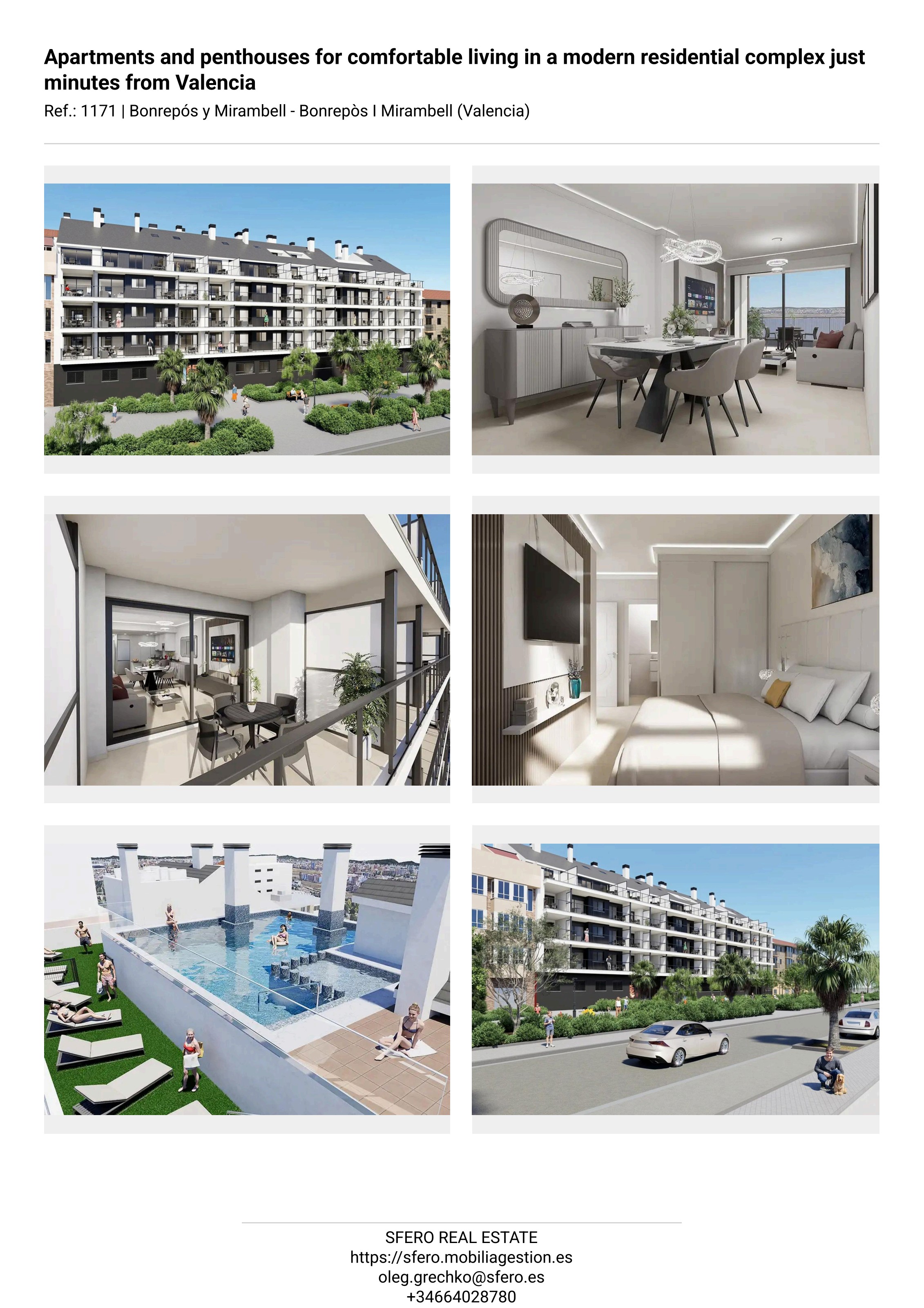 Apartments & Duplex Penthouses — Bonrepòs i Mirambell, Valencia — photo 17
