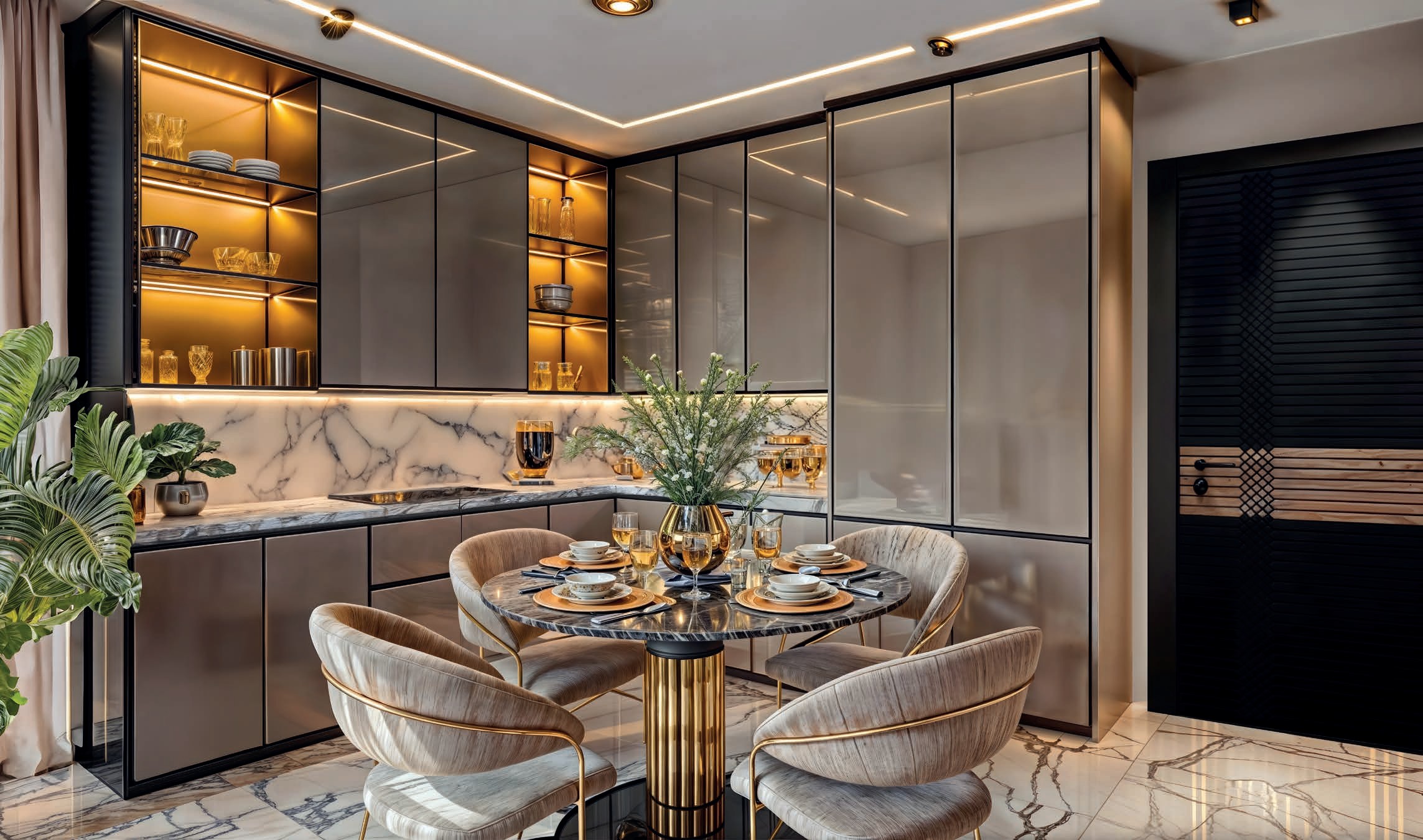 Designer kitchen