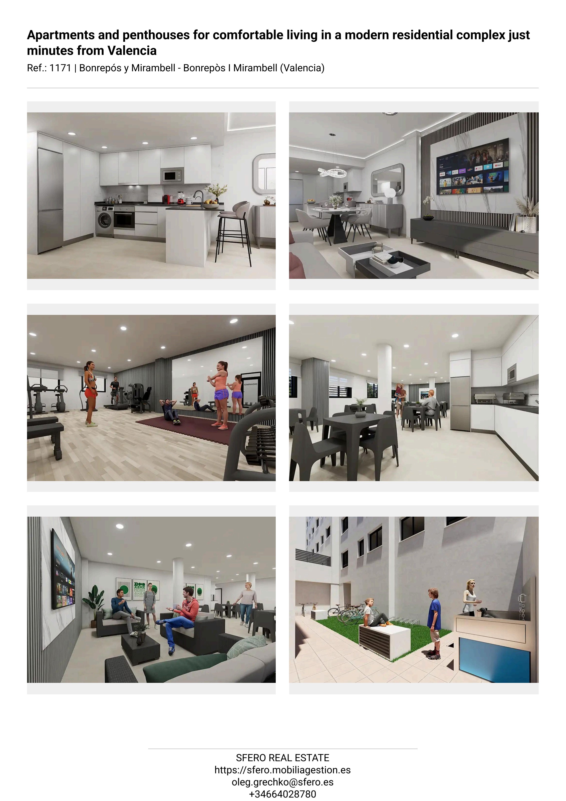 Apartments & Duplex Penthouses — Bonrepòs i Mirambell, Valencia — photo 18